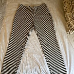Women’s striped slacks